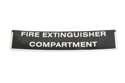 New OEM Yamaha GP8-U418C-00-00 Fire Extinguisher Label Decal NOS