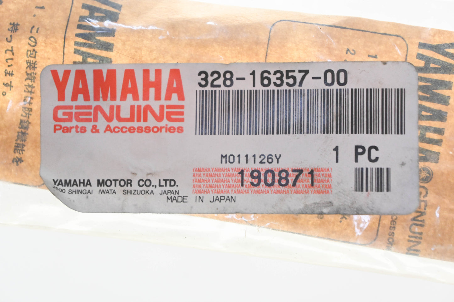 New OEM Yamaha 328-16357-00-00 Push Rod NOS