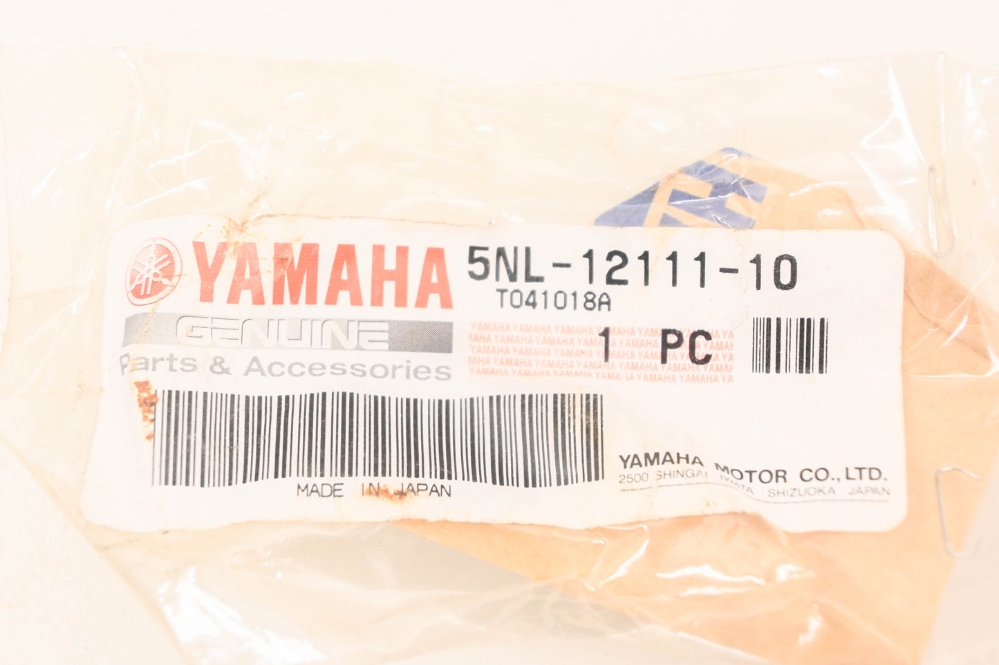 New OEM Yamaha 5NL-12111-10-00 Intake Valve NOS