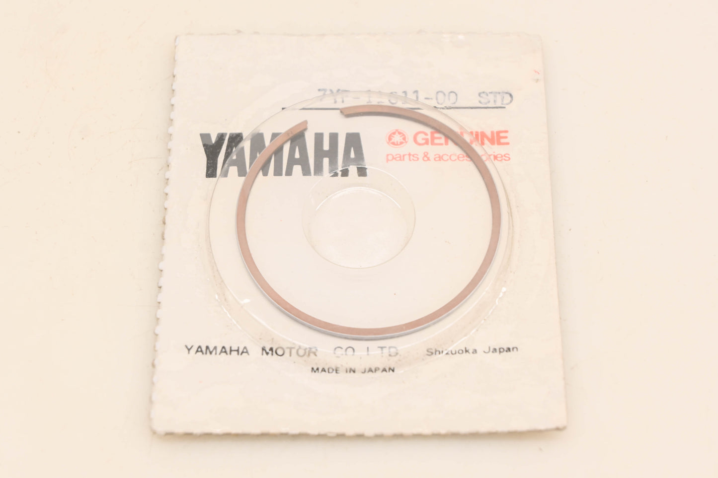 New OEM Yamaha 7YF-11611-00-00 Piston Ring STD NOS