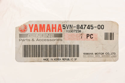 New OEM Yamaha 5VN-84745-00-00 License Plate Lamp NOS