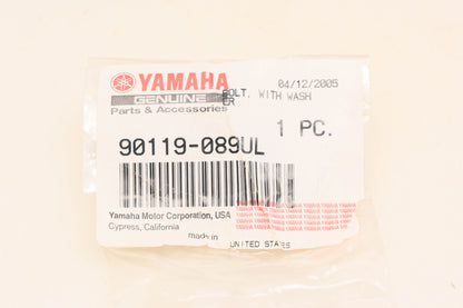 New OEM Yamaha 90119-089UL-00 Bolt With Washer NOS