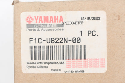 New OEM Yamaha F1C-U822N-00-00 Speedometer 60mph NOS
