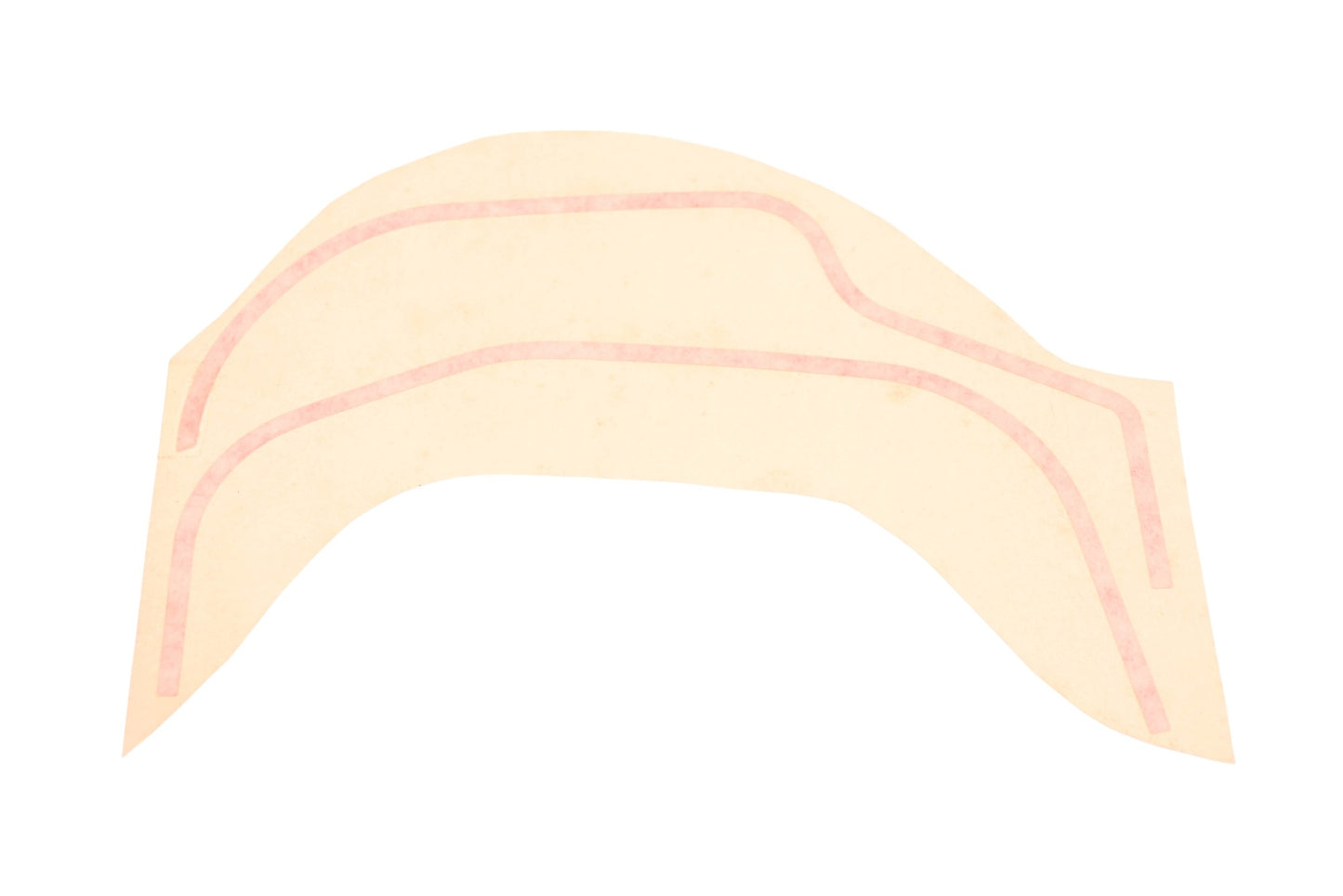 New OEM Yamaha 1LR-2173L-00-00 Red Side Cover Graphic Decal NOS