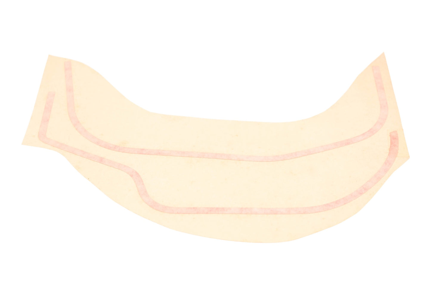 New OEM Yamaha 1LR-2173L-00-00 Red Side Cover Graphic Decal NOS