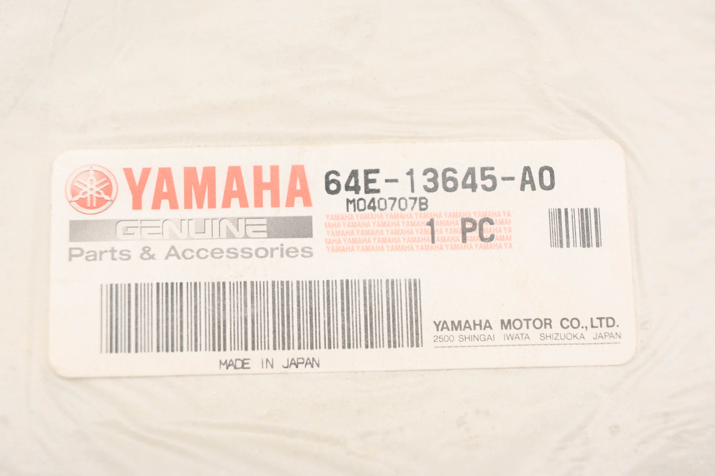 New OEM Yamaha 64E-13645-A0-00 Intake Reed Gasket NOS
