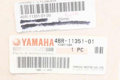 New OEM Yamaha 4BR-11351-01-00 Cylinder Gasket NOS