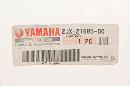 New OEM Yamaha 2JX-21685-00-00 Black Rear License Plate Bracket NOS