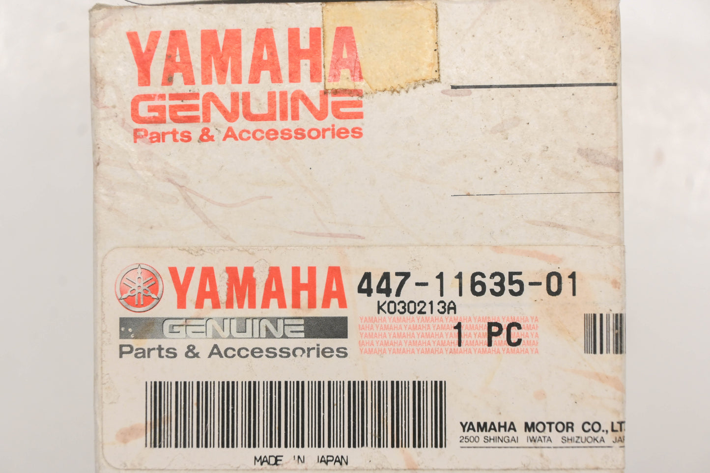 New OEM Yamaha 447-11635-01-00 Piston O/S .25 NOS
