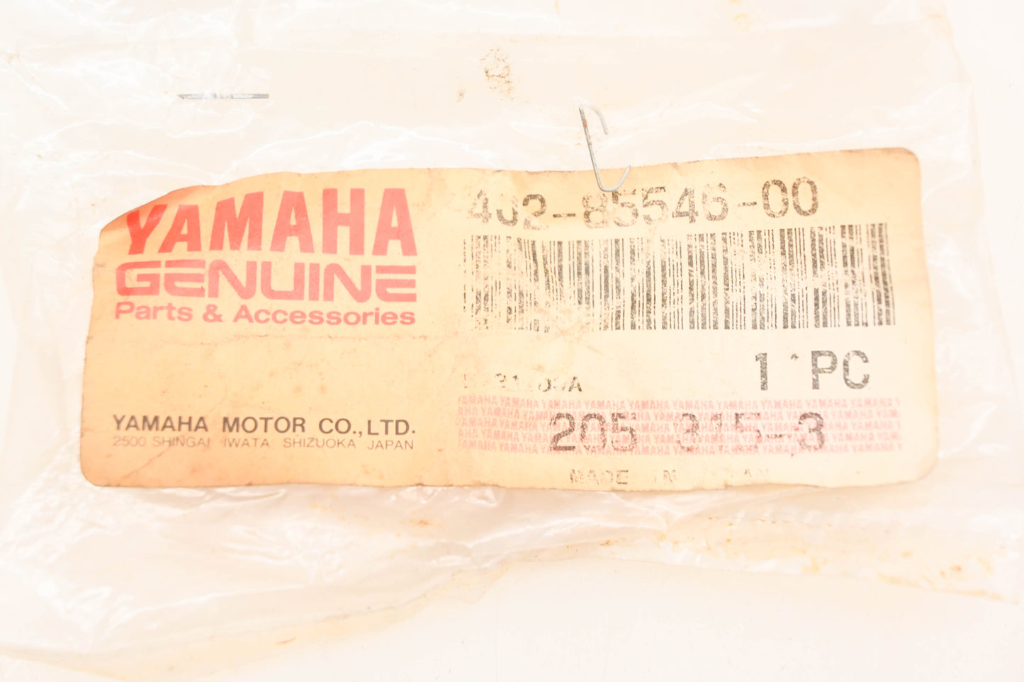 New OEM Yamaha 4J2-85546-00-00 Band NOS