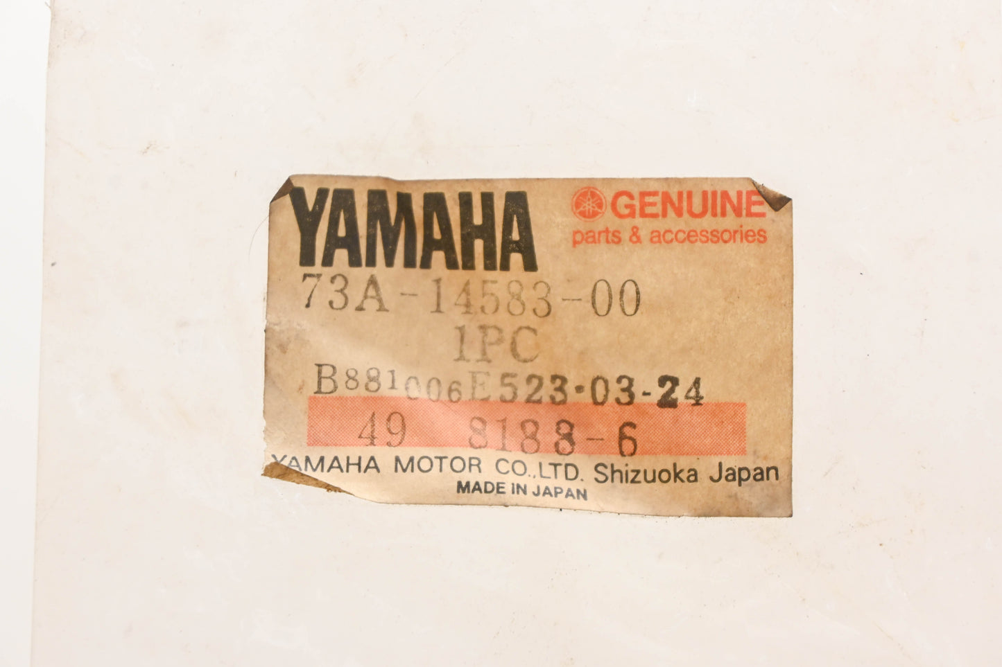 New OEM Yamaha 73A-14583-00-00 Choke Lever NOS