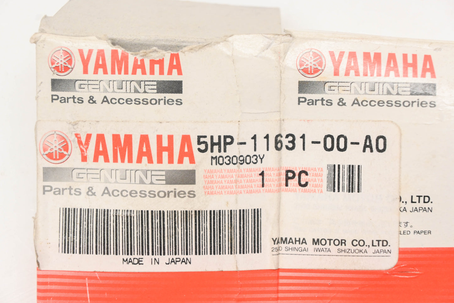 New OEM Yamaha 5HP-11631-00-A0 Piston STD NOS