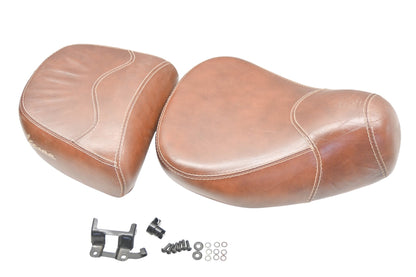 Vespa 624972 Tobacco Leather Seat & Saddle