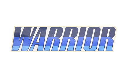 New OEM Yamaha 2XK-2163G-00-00 Warrior Blue Emblem Decal NOS