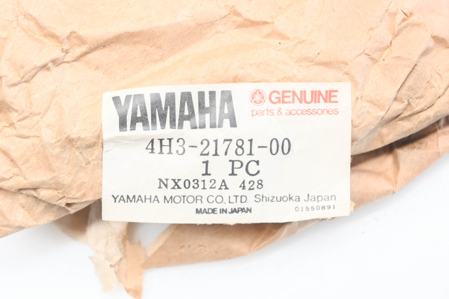 New OEM Yamaha 4H3-21781-00-00 Midnight Special Emblem Badge NOS