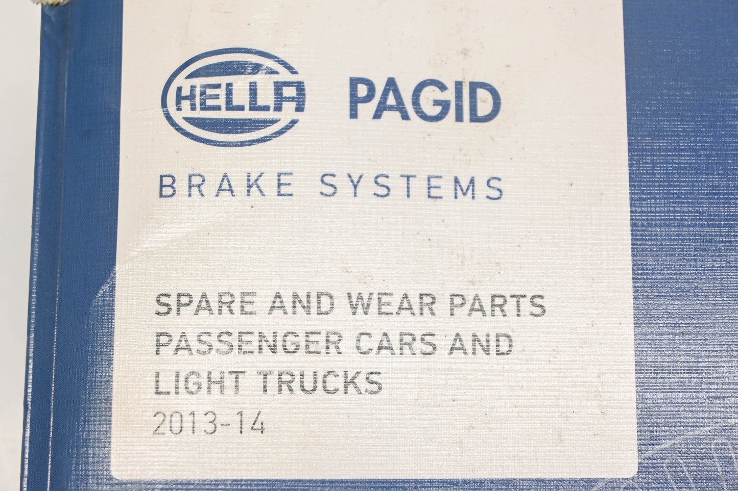 Hella Pagid HU019-24 2013-14 Passenger Car & Light Truck Spare & Wear Parts Guide