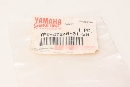 New OEM Yamaha YF0-47240-01-20 Gasket NOS