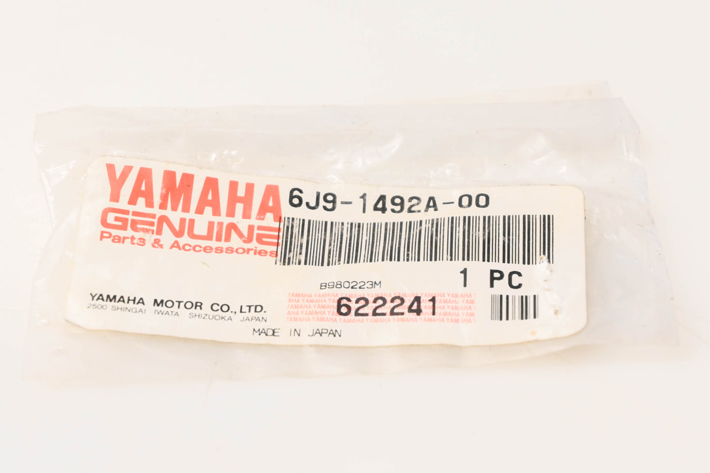 New OEM Yamaha 6J9-1492A-00-00 Main Nozzle NOS