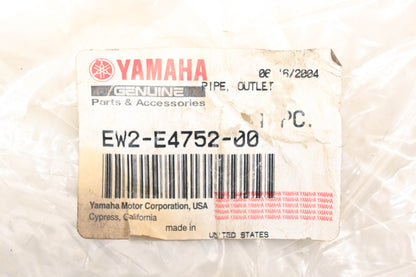 New OEM Yamaha EW2-E4752-00-00 Exhaust Outlet Hose NOS