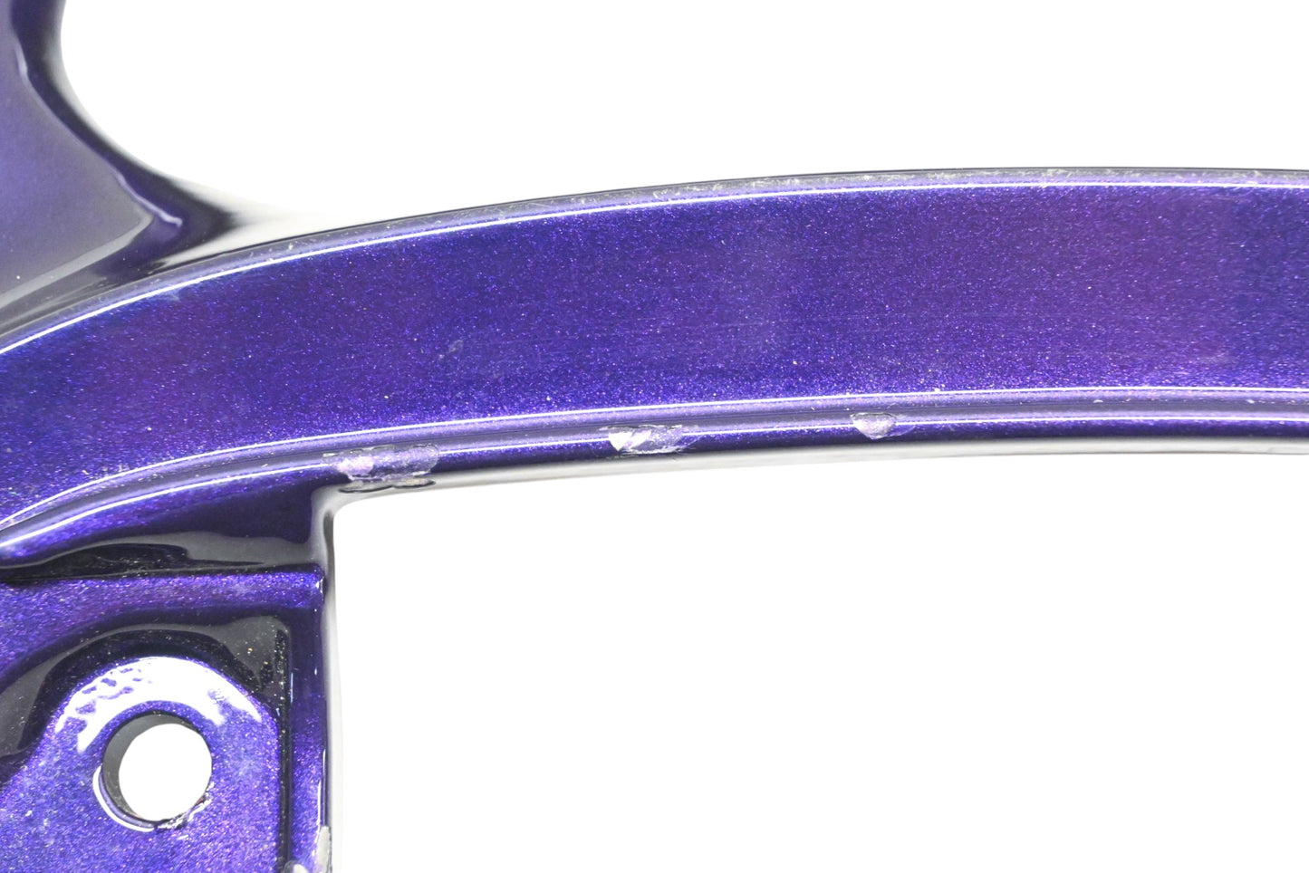 New OEM Kawasaki 46075-1117 Purple Rear Grip Bar NOS