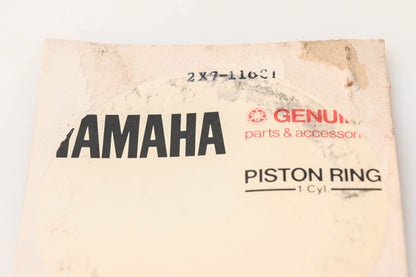 New OEM Yamaha 2X7-11601-00-00 Piston Ring Kit NOS