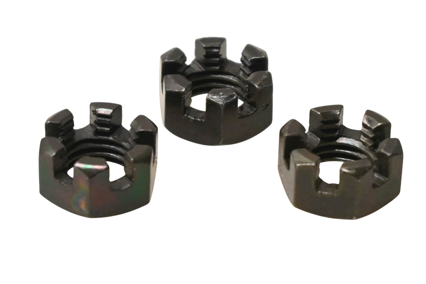 Aftermarket MU61D-13 8mm Castle Nuts Qty 3 NOS