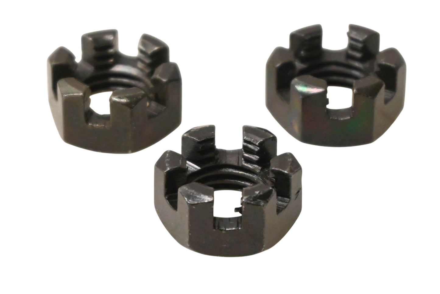 Aftermarket MU61D-13 8mm Castle Nuts Qty 3 NOS