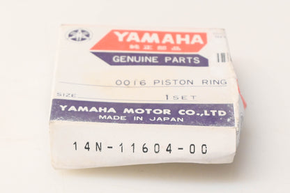 New OEM Yamaha 14N-11604-00-00 Piston Ring Kit NOS