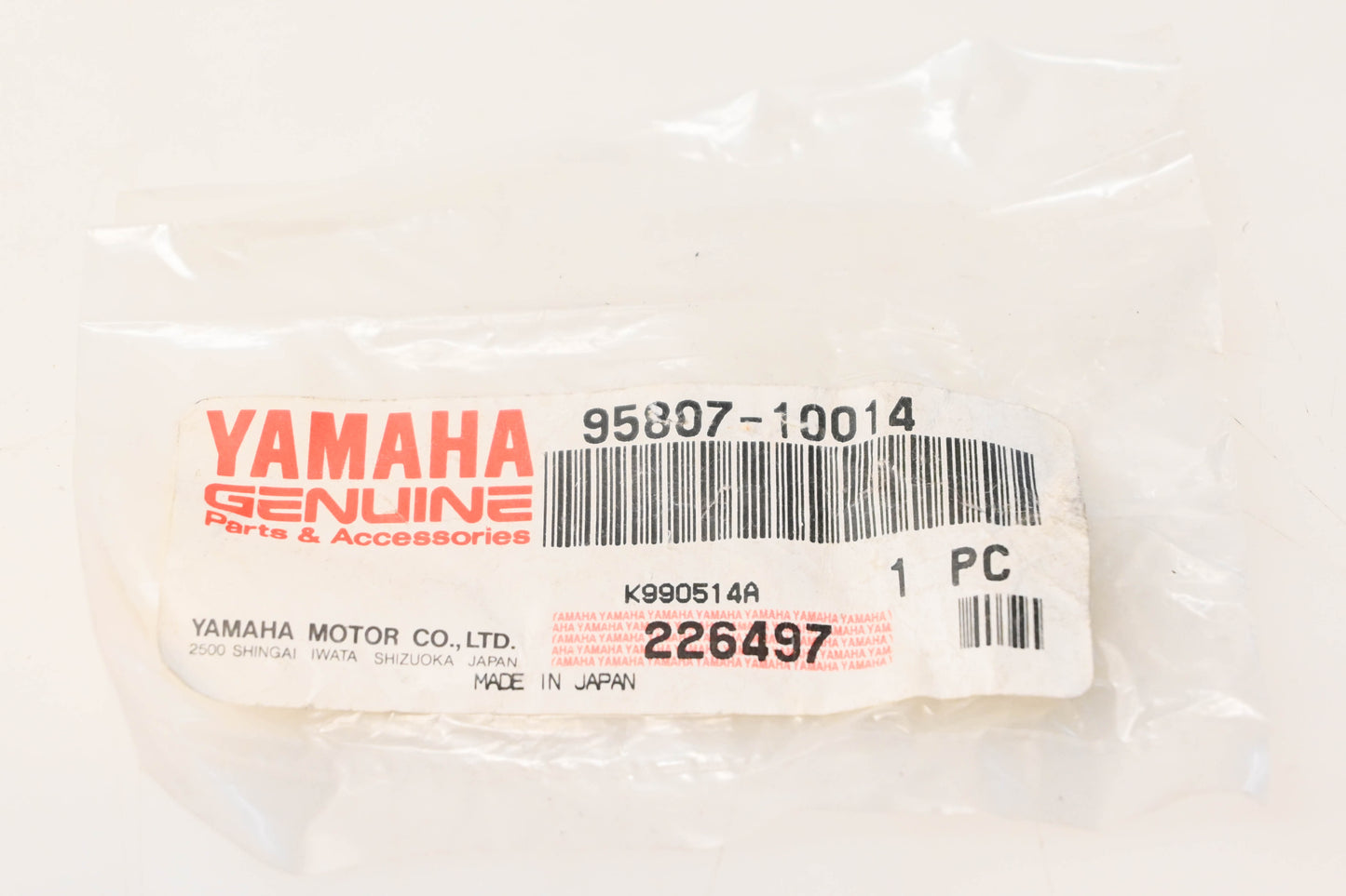 New OEM Yamaha 95807-10014-00 Flange Bolt NOS