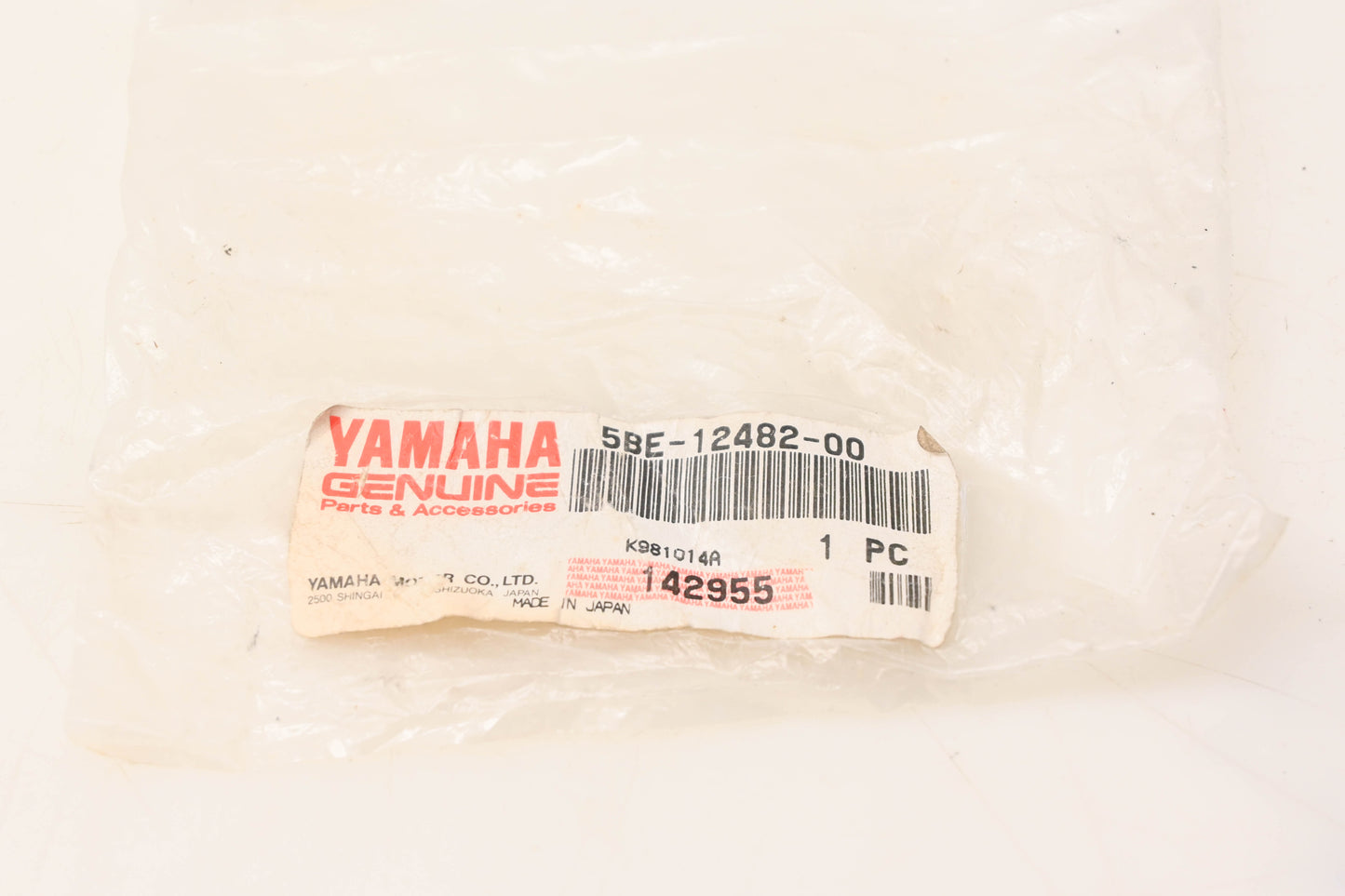 New OEM Yamaha 5BE-12482-00-00 Pipe NOS