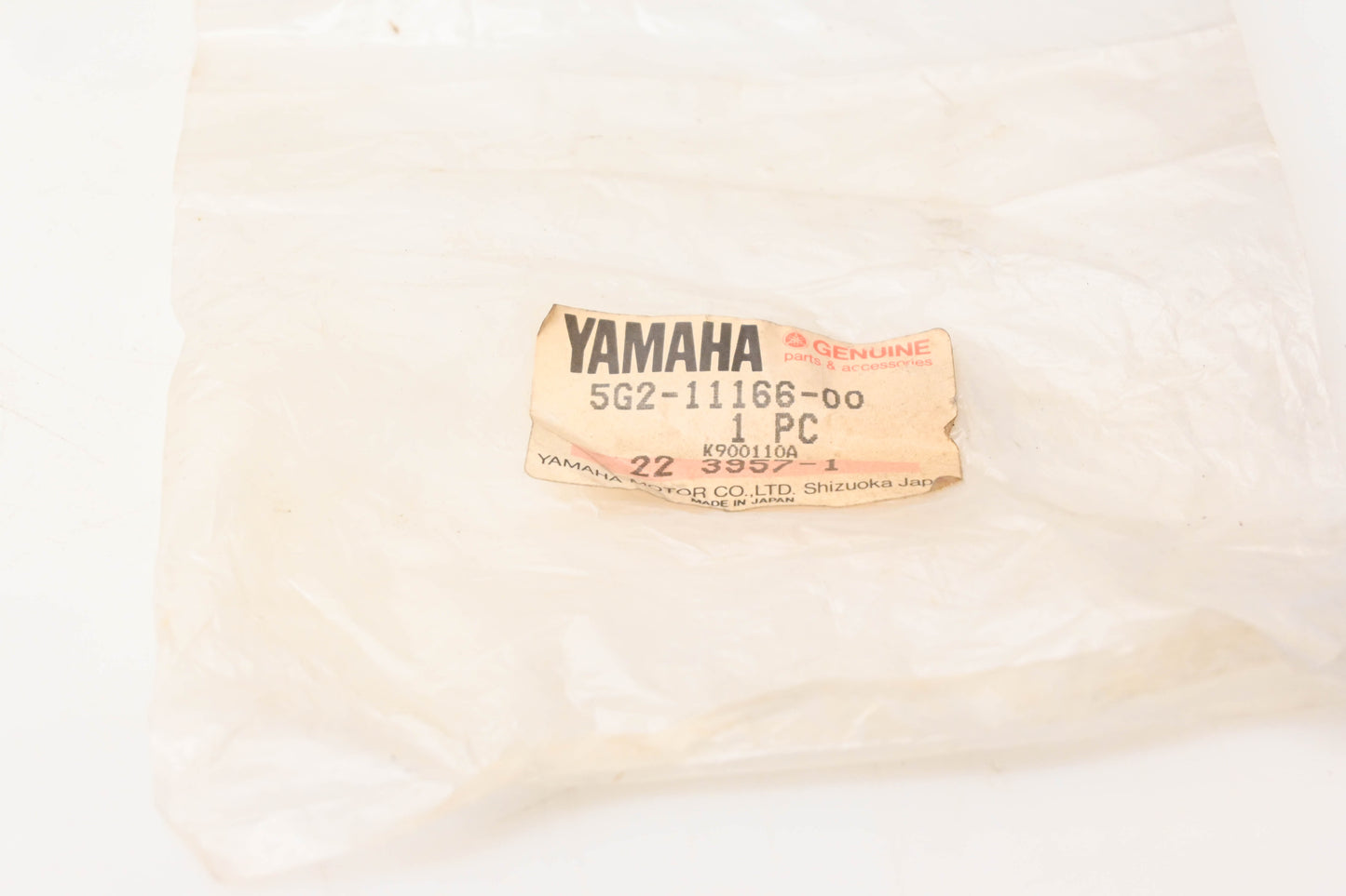 New OEM Yamaha 5G2-11166-00-00 Breather Pipe NOS