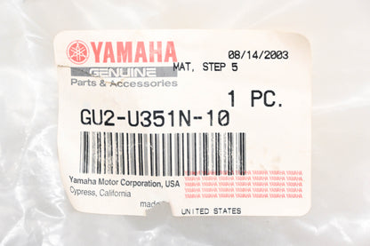 New OEM Yamaha GU2-U351R-10-00 Step Mat #5 NOS