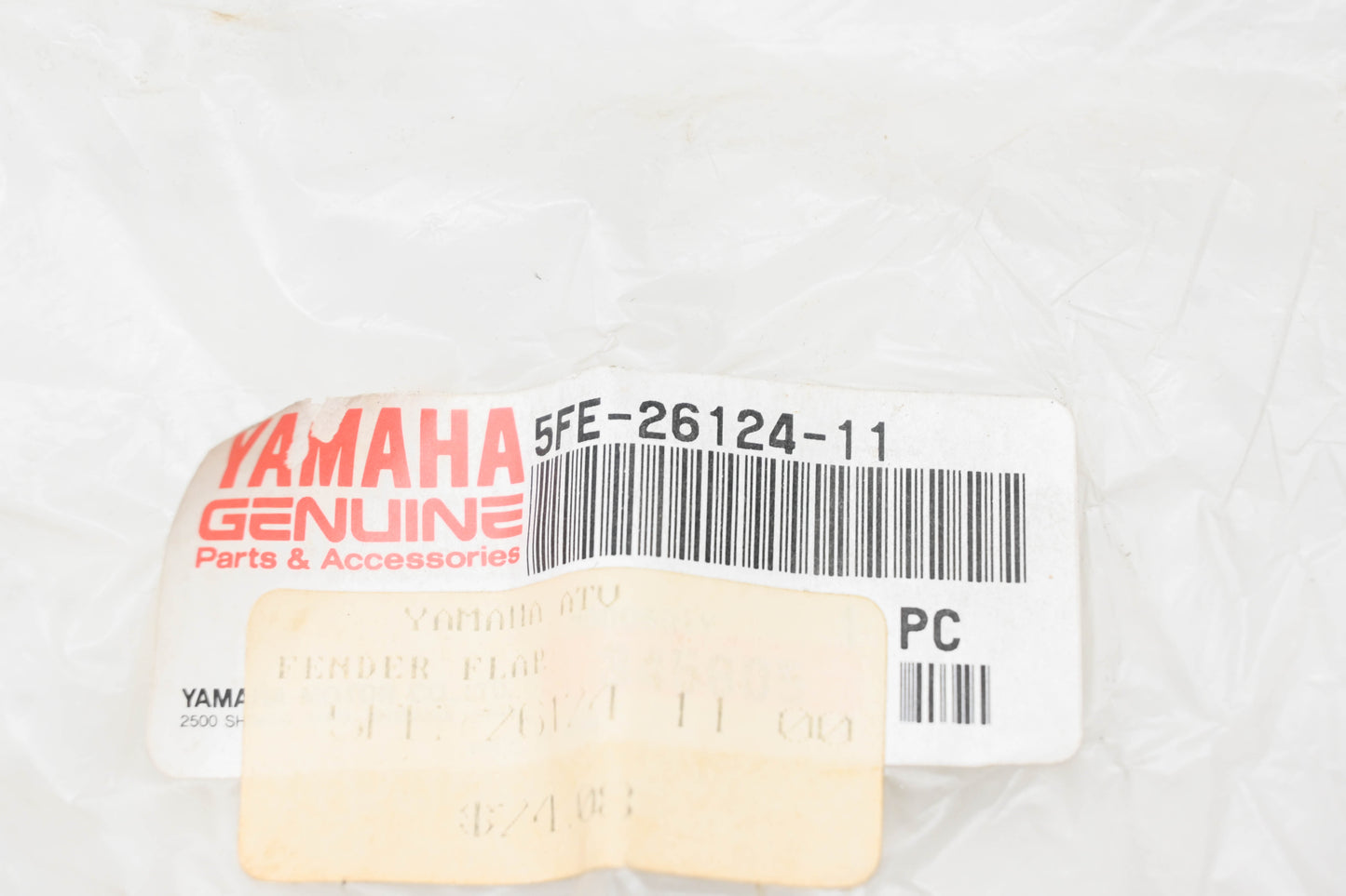 New OEM Yamaha 5FE-26124-11-00 Handle Bar Protector NOS