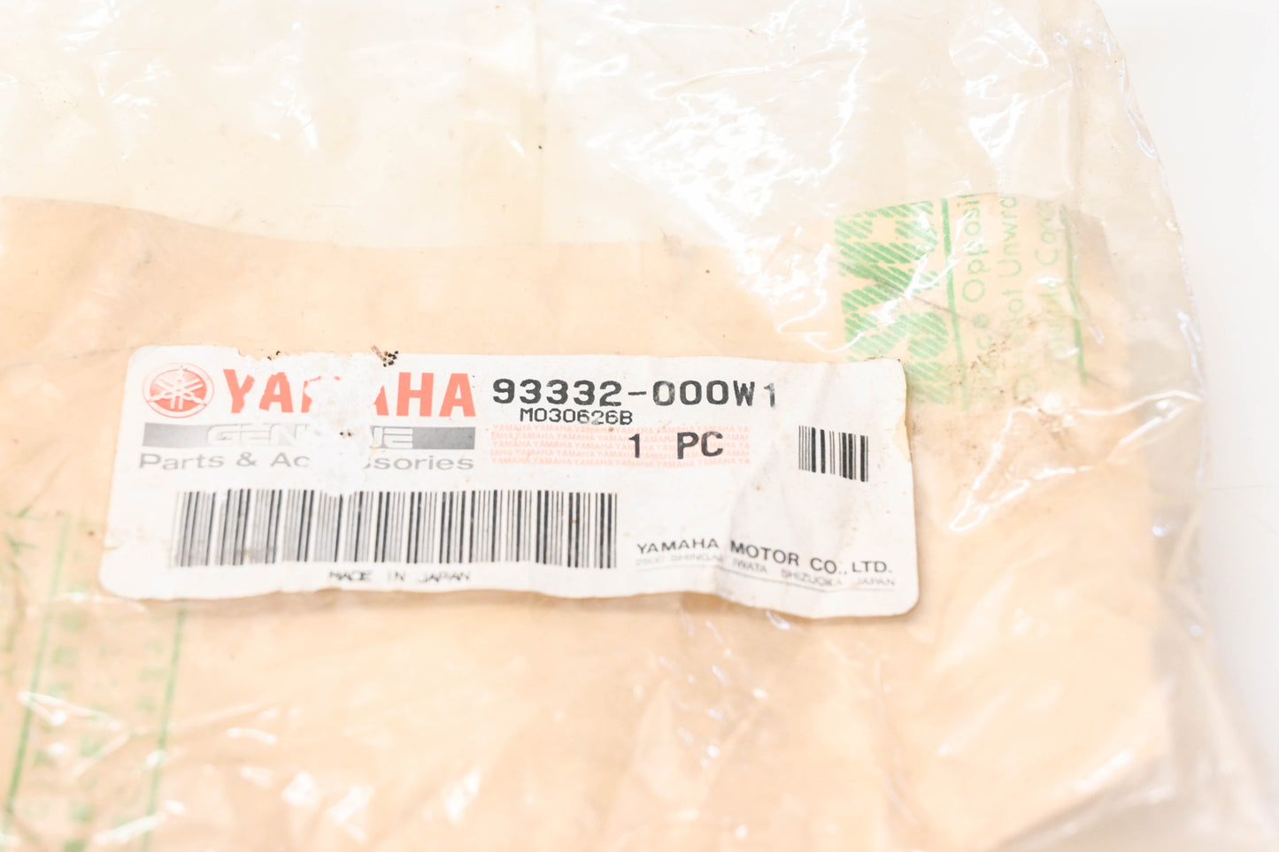 New OEM Yamaha 93332-000W1-00 Bearing NOS