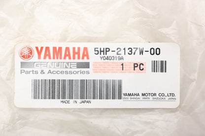 New OEM Yamaha 5HP-2137W-00-00 Blue Left Air Scoop Shroud NOS