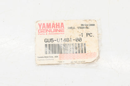 New OEM Yamaha GU5-U1481-00-00 Steering Cable NOS