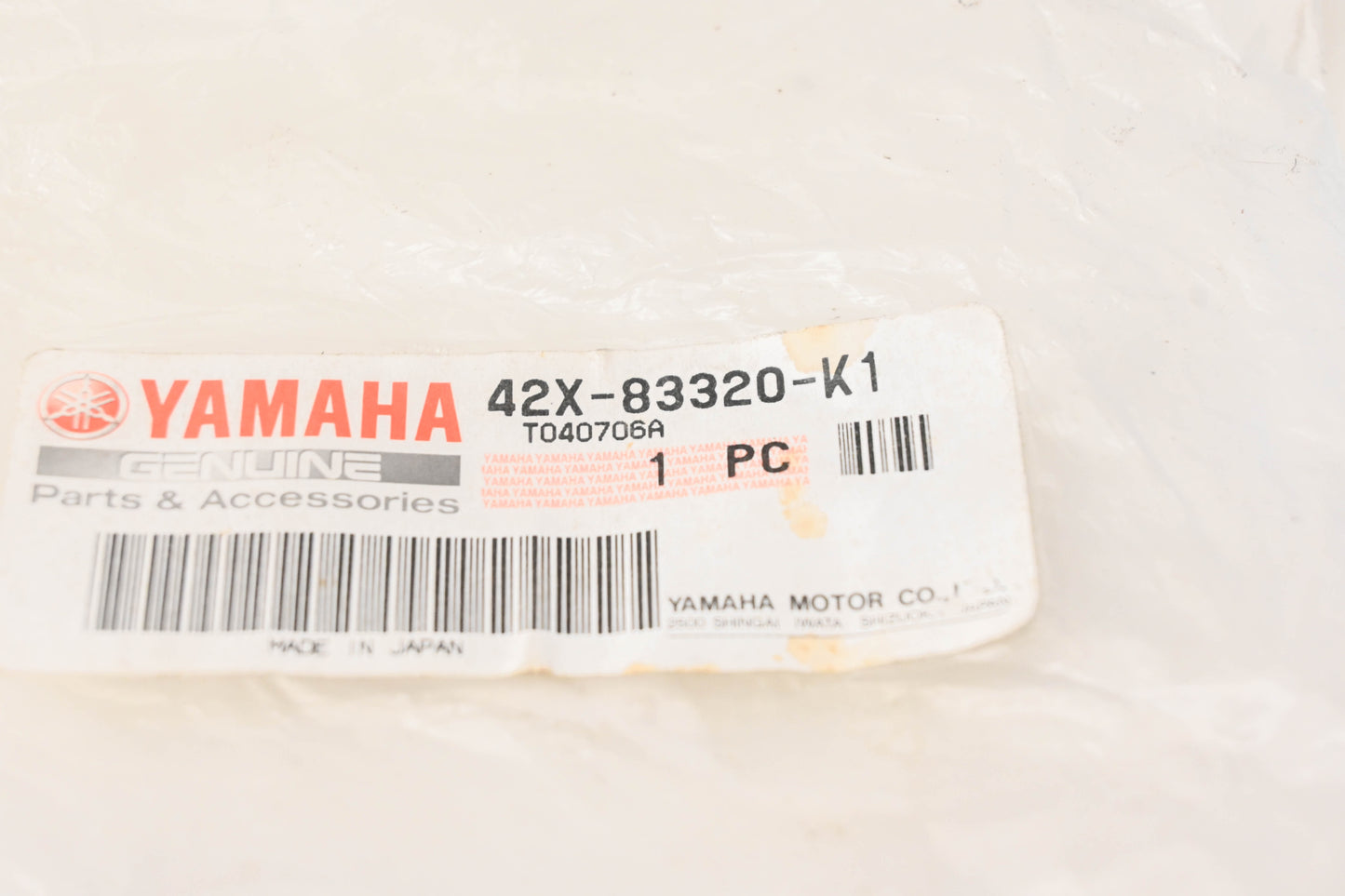 New OEM Yamaha 42X-83320-K1-00 Flasher Light Assembly NOS