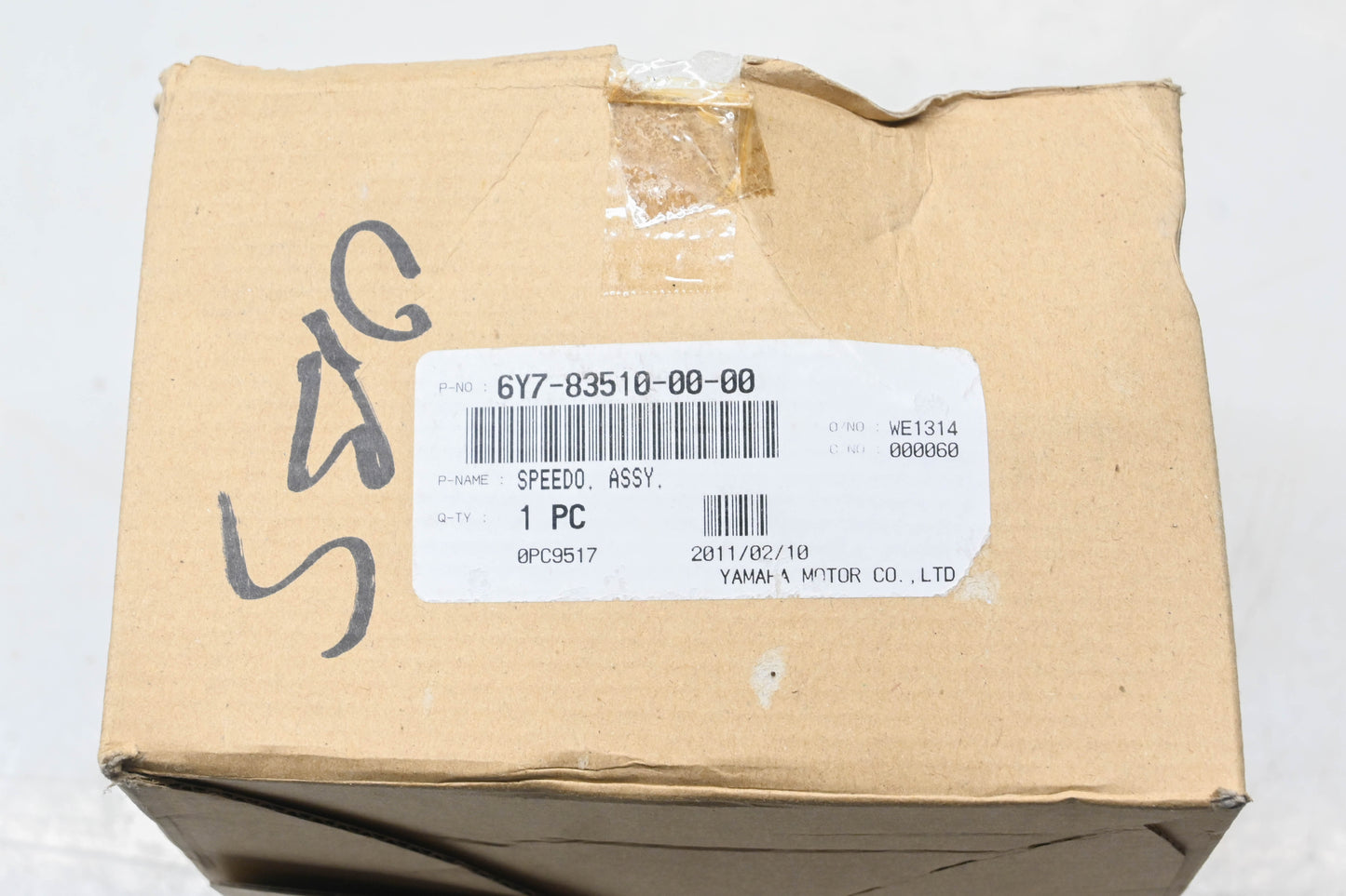 New OEM Yamaha 6Y7-83510-00-00 Speedometer NOS