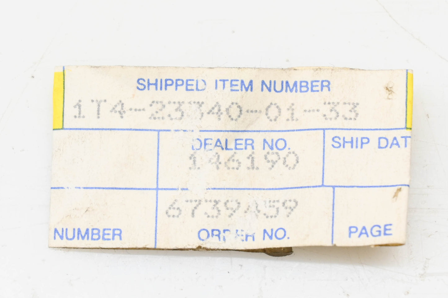 New OEM Yamaha 1T4-23340-01-33 Lower Triple Tree NOS