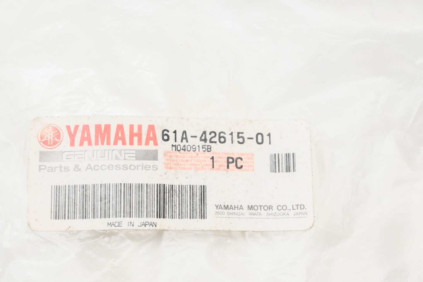 New OEM Yamaha 61A-42615-01-00 Seal NOS