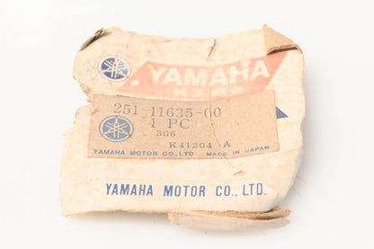 New OEM Yamaha 251-11635-00-00 Piston 1st O/S .25mm NOS