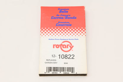 Rotary Corp 10822 Mower Drive Belt NOS
