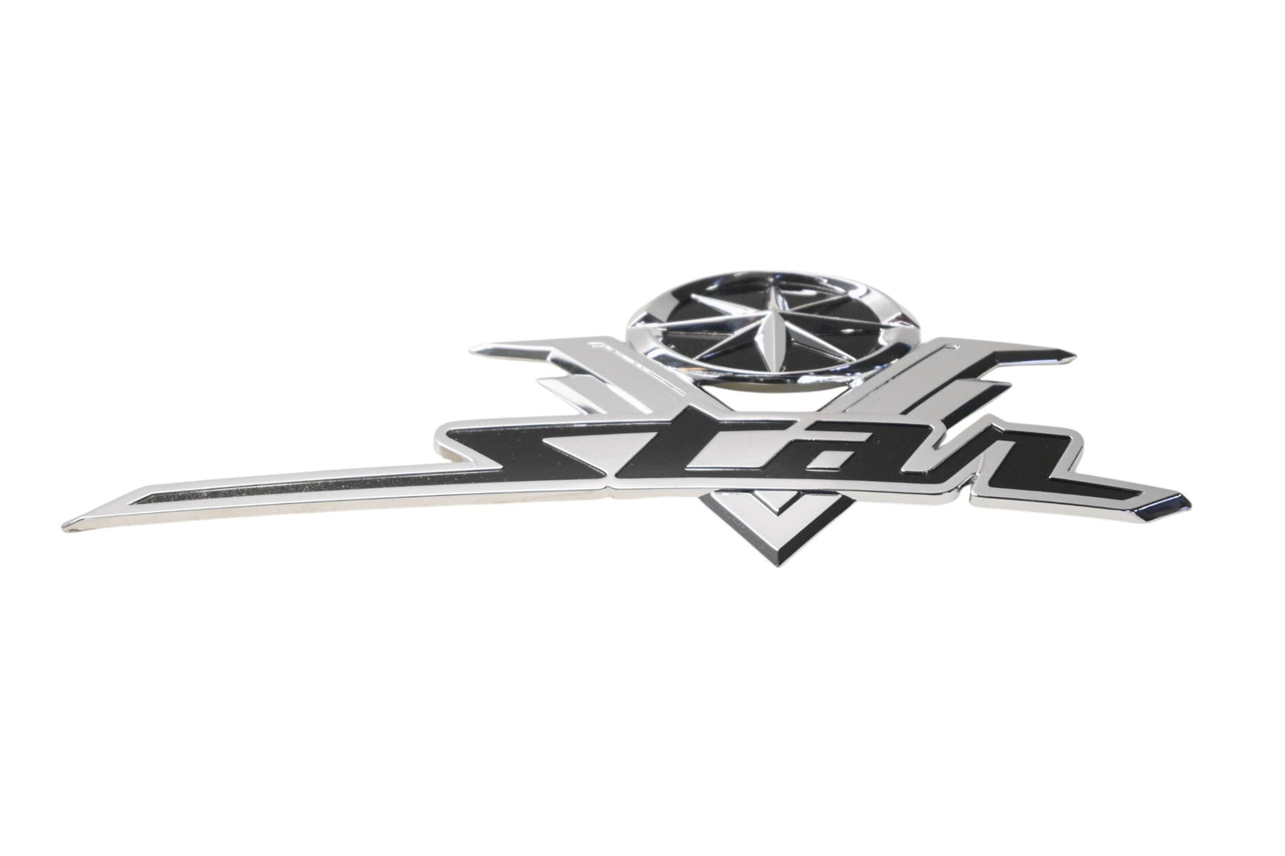 New OEM Yamaha 5FB-2416B-01-00 V Star Emblem NOS