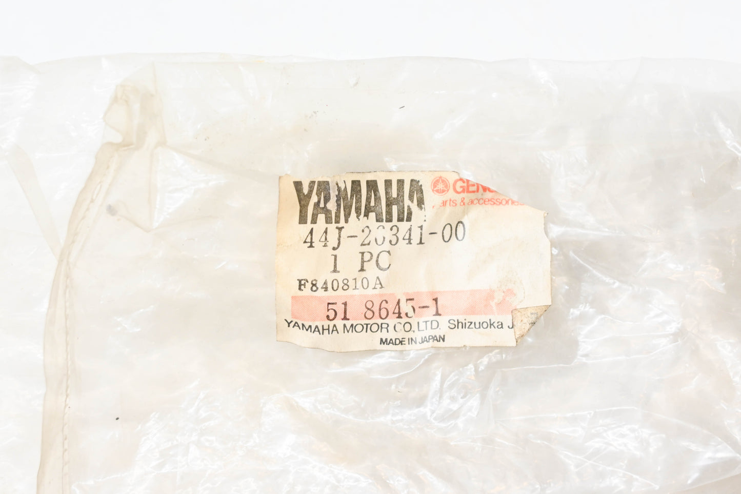 New OEM Yamaha 44J-26341-00-00 Front Brake Cable NOS