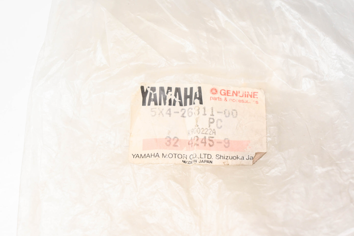 New OEM Yamaha 5X4-26311-00-00 Throttle Cable NOS