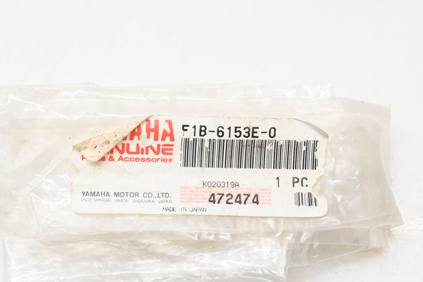 New OEM Yamaha F1B-6153E-00-00 Nozzle Cable NOS