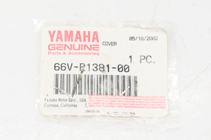 New OEM Yamaha 66V-R1381-00-00 Cover NOS