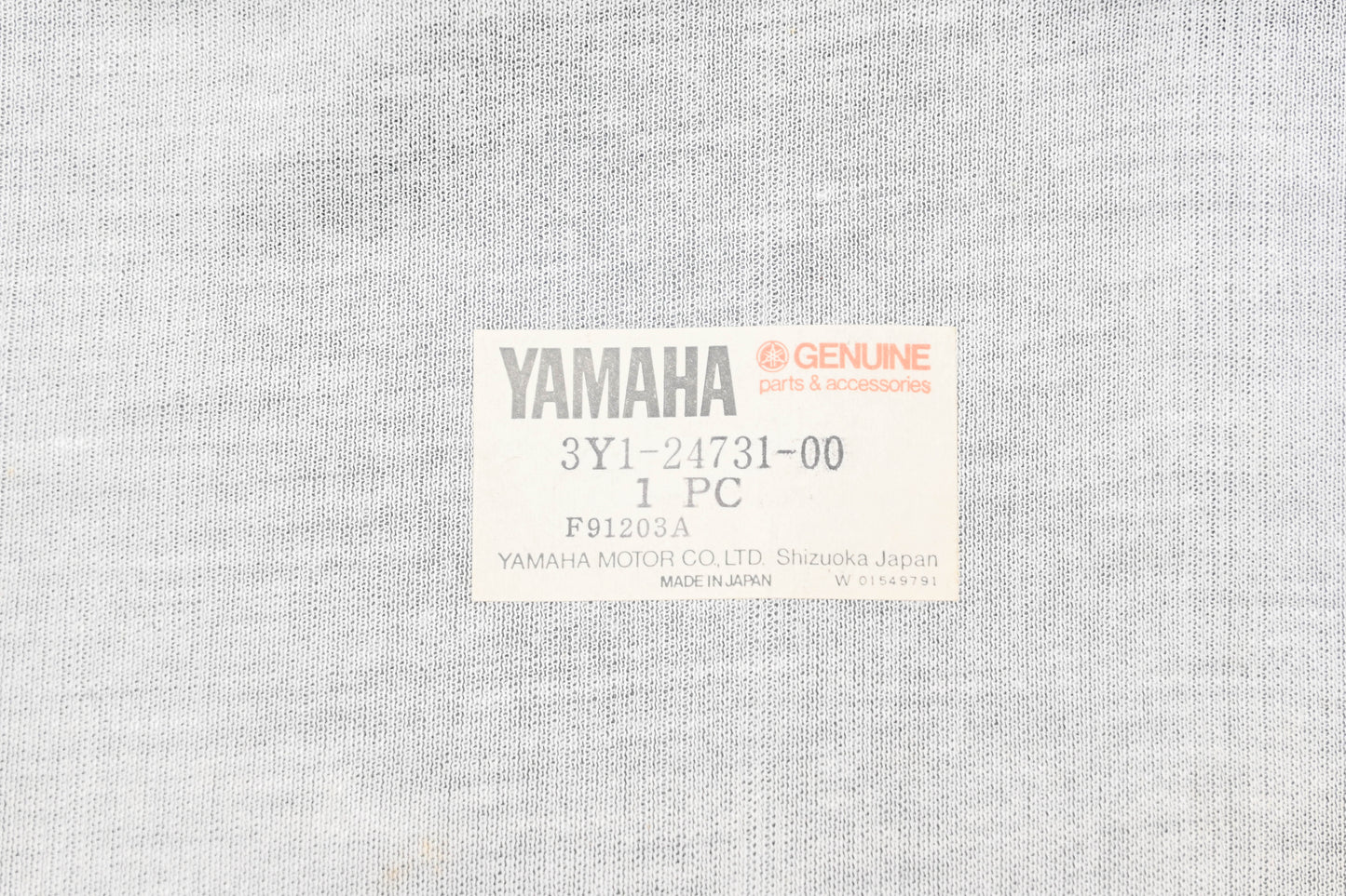 New OEM Yamaha 3Y1-24731-00-00 Seat Cover NOS