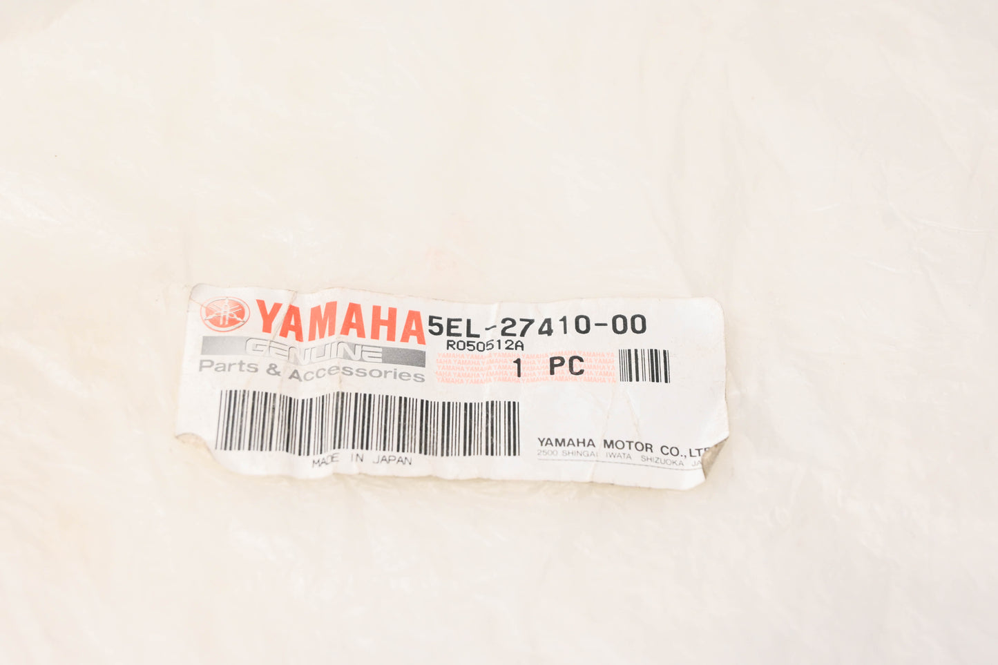 New OEM Yamaha 5EL-27410-00-00 Foot Rest Assembly NOS