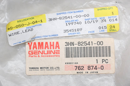 New OEM Yamaha 3HN-82541-00-00 Lead Wire NOS